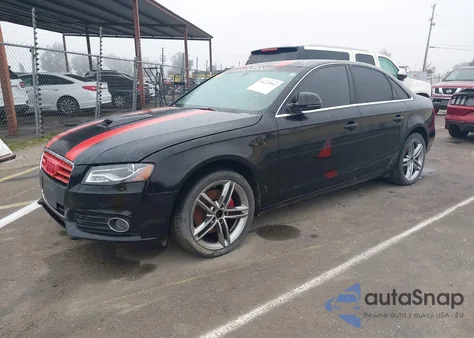 2009 Audi A4 2.0T Premium из США, поврежденный, VIN WAUSF78K89N024078